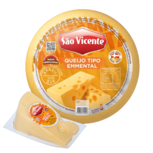 Queijo Emmental forma 5 kg - São Vicente