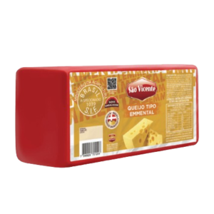 Queijo Emmental Barra 3 kg - São Vicente