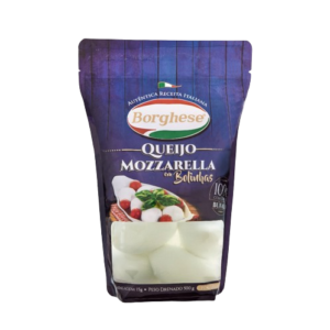 Mussarela no soro bola 10G – Borghese (100% Leite de Bufala)