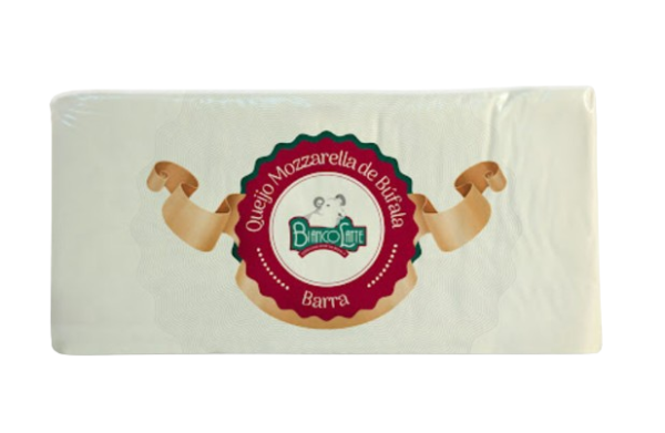 Mussarela Forma Barra - Bianco Latte (100% Leite de Bufala)