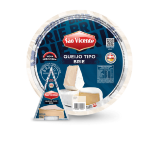 Queijo Tipo Brie forma - São Vicente