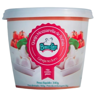 Mussarela Bola Cereja s/ soro - Bianco Latte