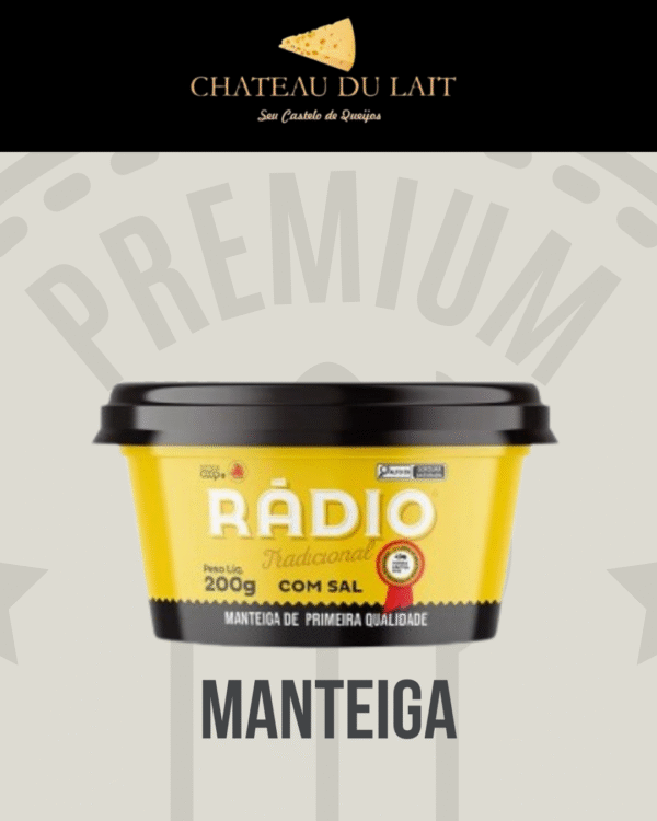 Manteiga Radio - Pote 200g