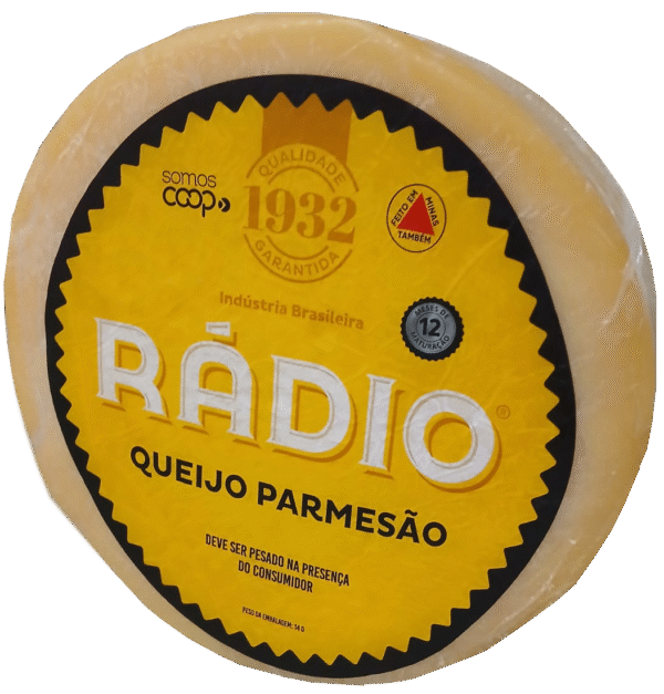 Parmesão forma 5kg 12 meses